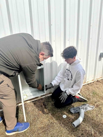 Tower install, no age difference